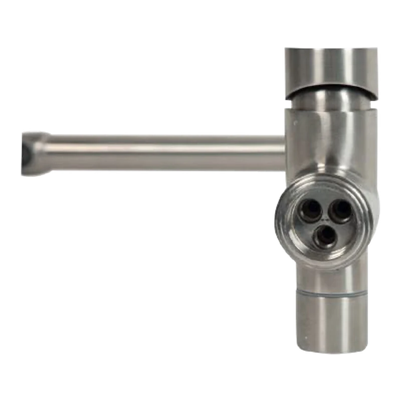 Détail des sorties d’eau du Robinet 3 voies BAS 01 C – Chrome